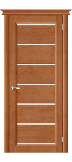 Межкомнатная дверь М2, цвет: Т-05 (Светлый Лак), из массива, размер: 200*60