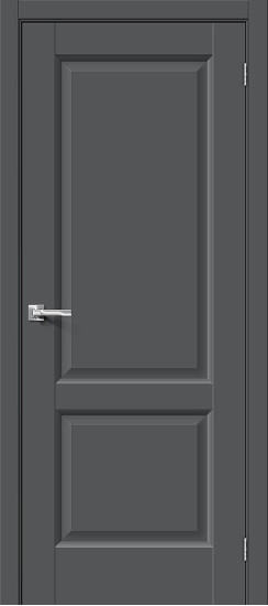 Межкомнатная дверь Неоклассик-32, цвет: Stormy Silk, с покрытием: ПЭТ, серия: Neoclassic, размер: 200*60