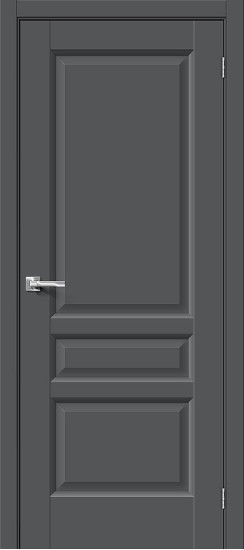 Межкомнатная дверь Неоклассик-34, цвет: Stormy Silk, с покрытием: ПЭТ, серия: Neoclassic, размер: 200*60