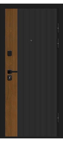 Optim Z-2 Вертикаль, цвет: Муар черный-Грецкий Орех/Белый, размер : 