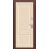 Входная дверь Тайга-7, цвет: Антик Медный/Бежевый клен, из серии: Optim, размер: 205*86, открывание: 180˚, Левое