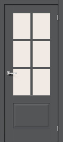 Межкомнатная дверь Прима-13.0.1, цвет: Stormy Silk, с покрытием: ПЭТ, серия: Prima, размер: 200*60