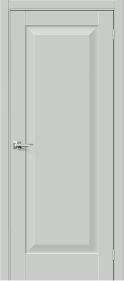 Межкомнатная дверь Прима-20, цвет: Grey Silk, с покрытием: ПЭТ, серия: Prima, размер: 200*60