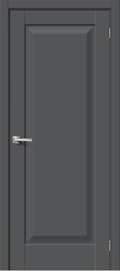 Межкомнатная дверь Прима-20, цвет: Stormy Silk, с покрытием: ПЭТ, серия: Prima, размер: 200*60