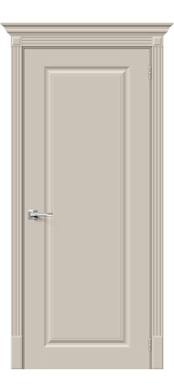 Межкомнатная дверь Скинни-10, цвет: Creamy, с покрытием из эмали, серия: Skinny, размер: 200*60