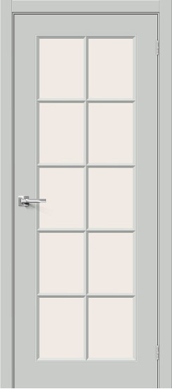 Межкомнатная дверь Скинни-11.1, цвет: Grace, с покрытием из эмали, серия: Skinny, размер: 200*60