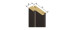 Короб с уплотнителем 2.3 (ВЕНГЕ) телескоп