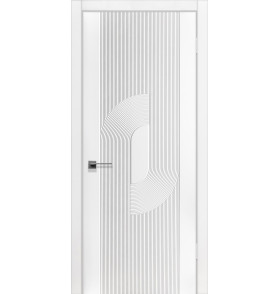 Дверь Electrum SOLO 4 Белая эмаль