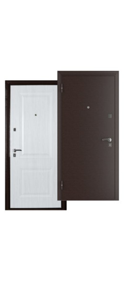 Дверь Меги 60 М (1020 0522) беленый дуб