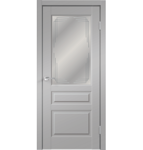 Дверь VILLA 3V эмалит серый