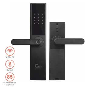 Умная ручка Gimmel F27 TTLock, черный матовый