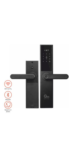 Умная ручка Gimmel F45 TTLock, черный матовый