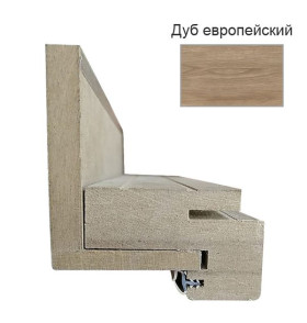 Дверной комплект компланарный дуб европейский