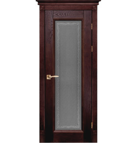 Дверь Аристократ № 5 структур. МАХАГОН
