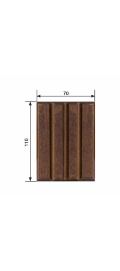 Цоколь орех античный (дуб)