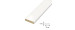 Притворная планка эмалит белый (матовый) Притворная планка эмалит белый (матовый)