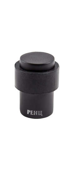Ограничитель дверной RENZ DS 34 Black/Black, черный/черный