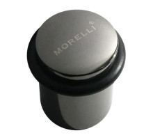 Ограничитель дверной Morelli DS3 BN, черный никель