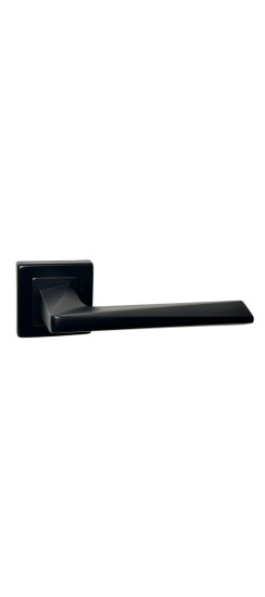 Ручка дверная квадр. B2B TR-811/2 BB/BB, черн./черн.