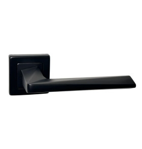 Ручка дверная квадр. B2B TR-811/2 BB/BB, черн./черн.