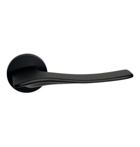 Ручка дверная ELDORINI EL 401 slim Black, черный