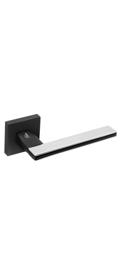 Ручка дверная квадр. Fantom FM 104-50 MB/CP 