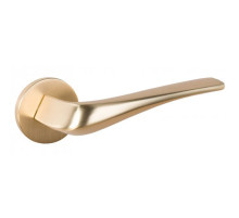 Ручка дверная PUERTO AL 547-06 slim SSG, золото матовое сатинированное