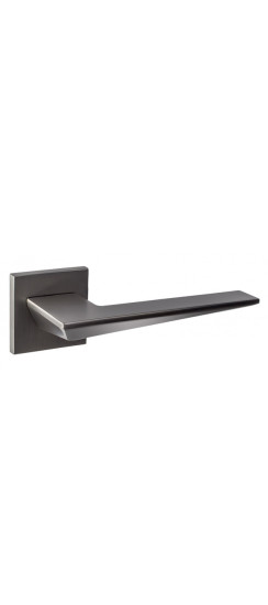 Ручка дверная квадр. RENZ DH 320-03 slim MBN 