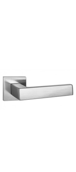 Ручка дверная квадр. RENZ DH 323-03 slim SN 