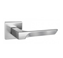 Ручка дверная квадр. RENZ DH 325-03 slim SN 