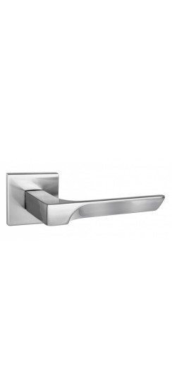 Ручка дверная квадр. RENZ DH 325-03 slim SN 