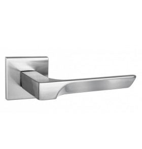Ручка дверная квадр. RENZ DH 325-03 slim SN 