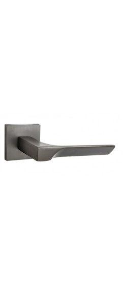 Ручка дверная квадр. RENZ DH 325-03 slim MBN 