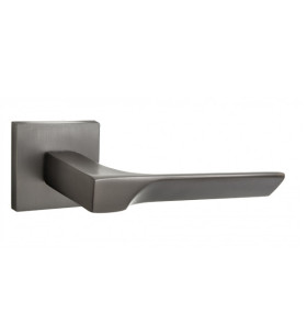 Ручка дверная квадр. RENZ DH 325-03 slim MBN 