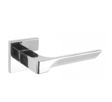 Ручка дверная квадр. RENZ DH 325-03 slim CP 