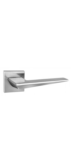 Ручка дверная квадр. RENZ DH 320-03 slim SN 