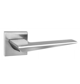Ручка дверная квадр. RENZ DH 320-03 slim SN 