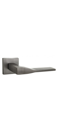 Ручка дверная квадр. RENZ DH 324-03 slim MBN 