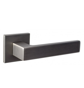 Ручка дверная квадр. RENZ DH 323-03 slim MBN 