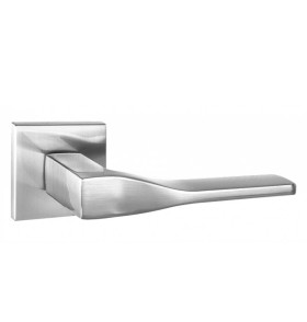 Ручка дверная квадр. RENZ DH 324-03 slim SN 