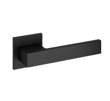 Ручка дверная квадр.тонкое осн. VETTORE R21.115 MBP, черн. мат.
