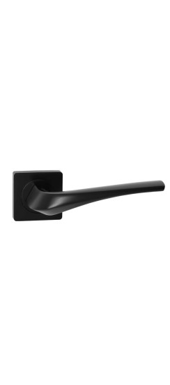 Ручка дверная квадр. VETTORE R06.135 MBP, черн. мат.