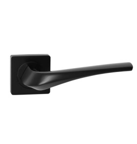 Ручка дверная квадр. VETTORE R06.135 MBP, черн. мат.
