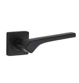 Ручка дверная квадр. VETTORE R06.050 MBP, черн. мат.