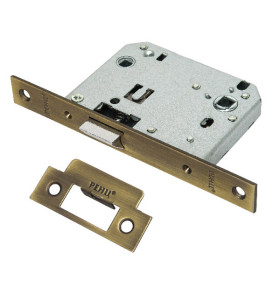 Защелка сантехническая, бронза ант.