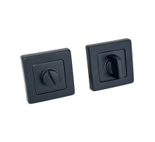Завертка квадр. к ручкам В2В TR-WC-800/2 BB/BB, черн./черн.