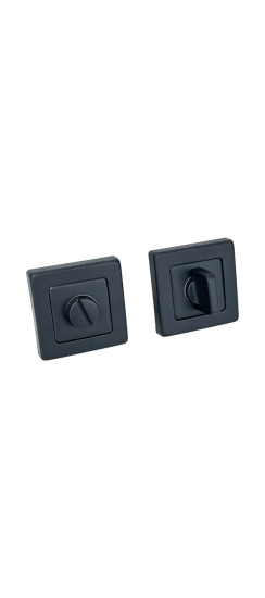Завертка квадр. к ручкам В2В TR-WC-800/2 BB/BB, черн./черн.