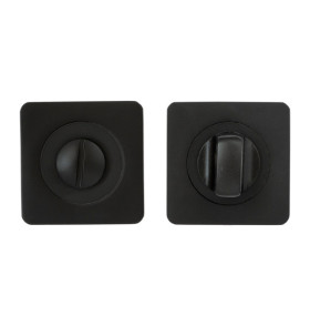 Завертка квадр. к ручкам BASARA BK 0605 MBP, черн. мат.