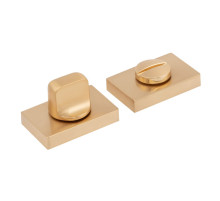 Завертка квадр. к ручкам Fantom WC-60 22K SATIN, золото мат.