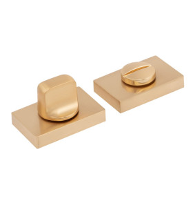 Завертка квадр. к ручкам Fantom WC-60 22K SATIN, золото мат.